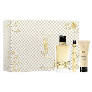 faces ysl libre eau de parfum 90ml   body lotion 50ml   travel spray 10ml